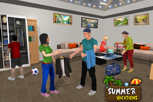 Screenshot Virtual Family Summer Vacation