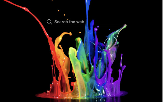 Wet Paint Wallpaper Tab Theme