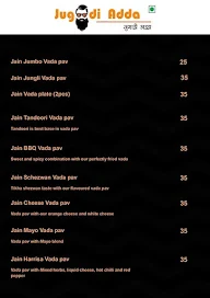 Jugaadi Adda menu 3