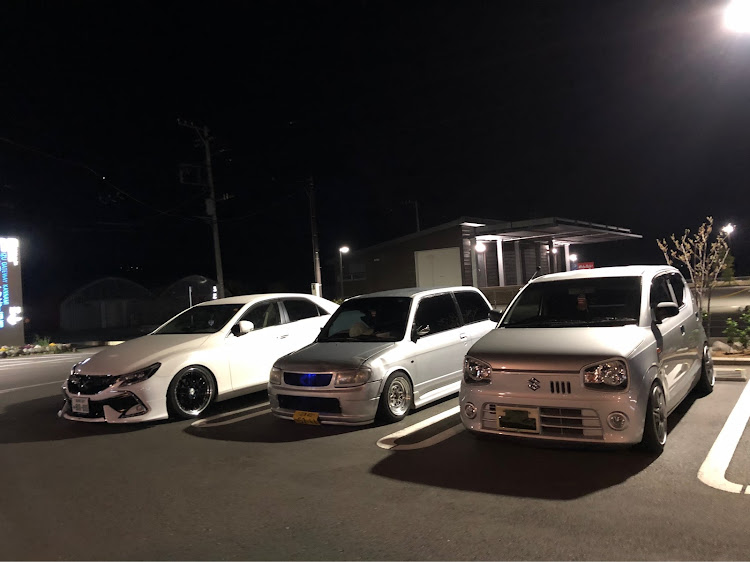 アルトのオフ会・DIY・車が好きな人と繋がりたい・低そうで低くない少し低い車に関するカスタム事例の投稿画像2枚目