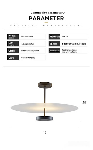Title 5, Creative ceiling lamp for living room and bedro...