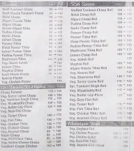 Singhs Veg Grill menu 1