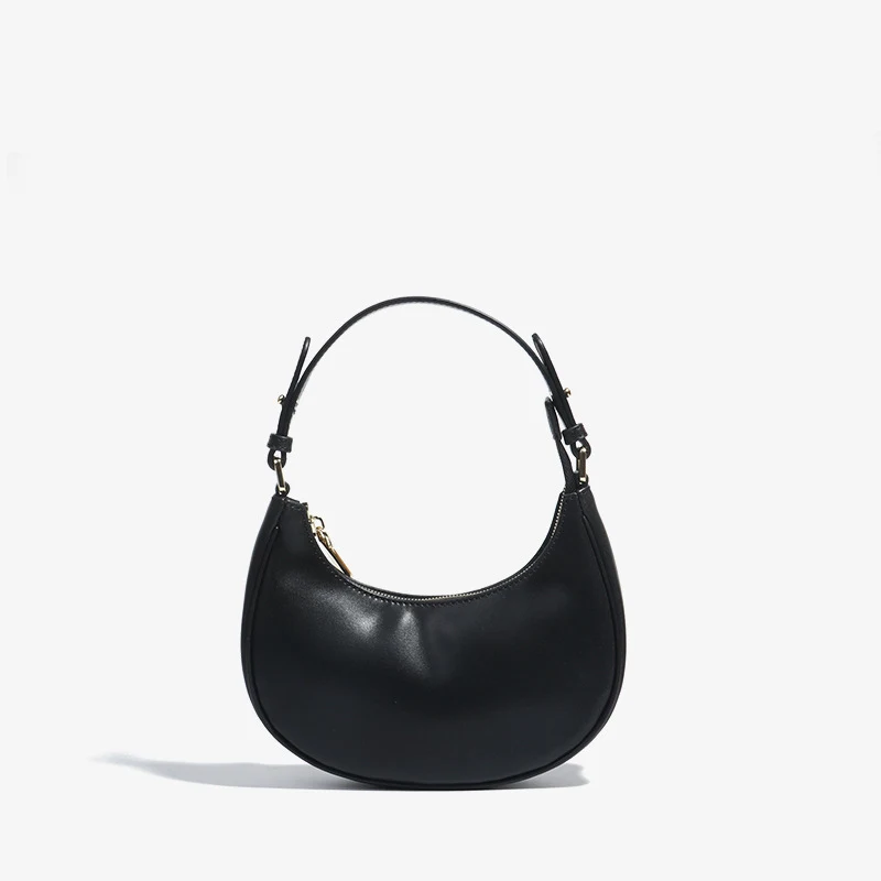 Bolso de hombro único de piel de vaca, mensajero y bajo el brazo, moderno y elegante para llevar tus esenciales con estilo y comodidad.