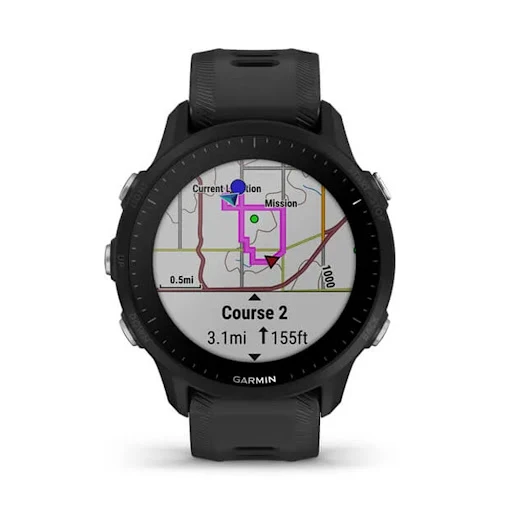 Đồng hồ thông minh Garmin Forerunner 955, không có Solar, SEA, Đen (010-02638-J0)