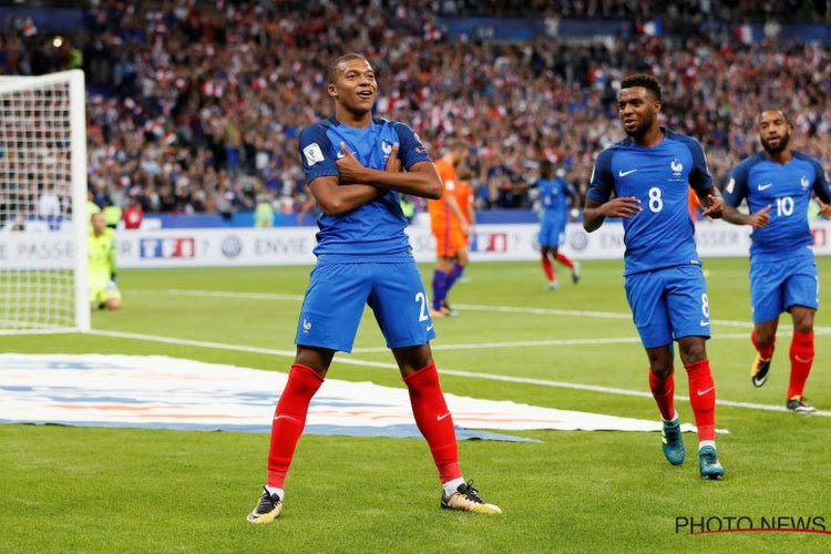 Mbappé récupère un numéro spécial avec l'équipe de France