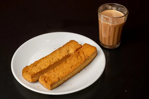 Coffee With Crispy Stick Toast