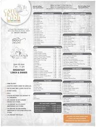 Cafe Irani Chaii menu 2