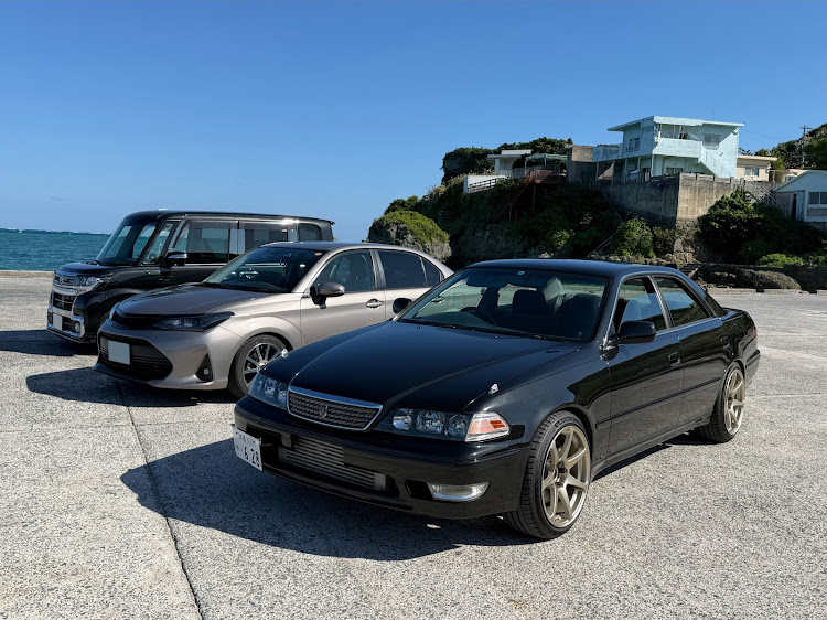 マークIIの沖縄・海中道路・コラボ・1JZはやっぱ最高に関するカスタム事例の投稿画像1枚目