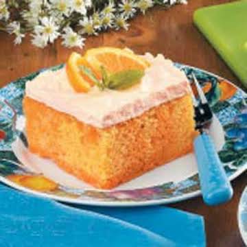 Orange Creamsicle Cake