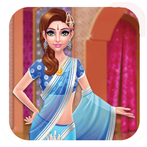 dress up games indian  and make up game for girls  Icon