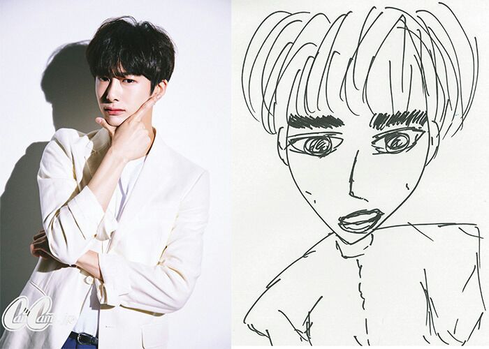 MONSTA X_DRAWING_HYUNGWON