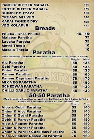 Rishijas Kitchen menu 2