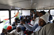 Disgruntled Soweto residents en route to the Johannesburg mayor's office last month, to voice their displeasure over the lack of service delivery in the area. File photo.