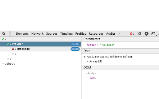 Developer Tools Plugin for Conkitty Route