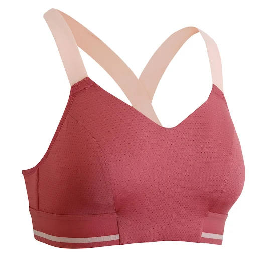 Domyos Womens Medium Support Fitness Sports Bra Desert Rose in Kukatpally -  magicpin