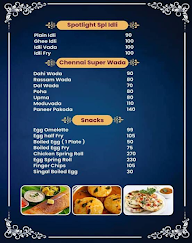 Spotlight Restaurant menu 1