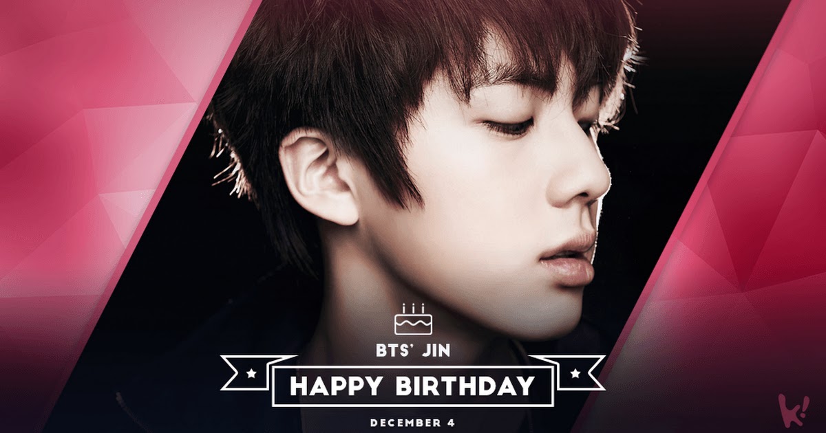 Happy Birthday to BTS' Jin