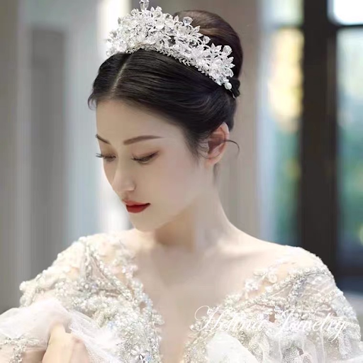 Title 6, Crystal Atmospheric Wedding Dress Design Headwear