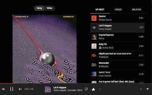 YouTube Music Dislike Button