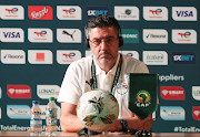 Egypt coach Rui Vitoria during the 2023 Africa Cup of Nations press conference at the Palais de la Culture in Abidjan, Ivory Coast on January 13 2024.