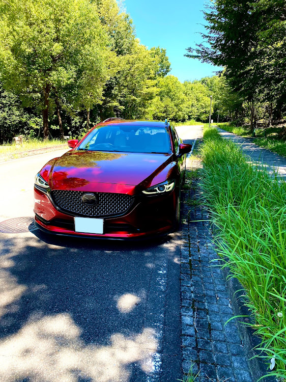 アテンザワゴンのやる事ないけど・お盆休み・フロントリップ買いました・ラバーリップさようなら・ローガンに関するカスタム事例の投稿画像3枚目