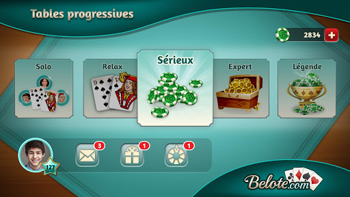 Télécharger Gratuit Belote.com - Jeu de Belote et Coinche gratuit  APK MOD (Astuce) screenshots 5