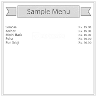 Sanjana Breakfast N Paratha Center menu 1