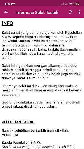 Panduan Solat Tasbih