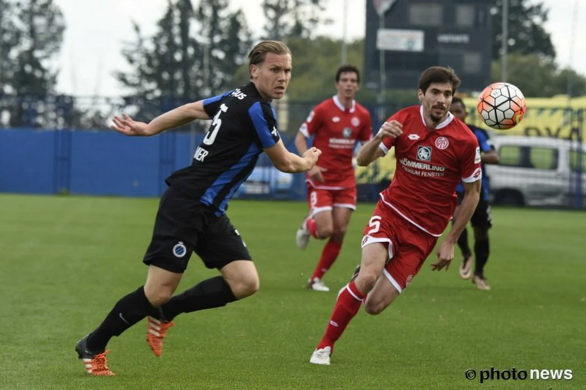 Club Brugge beëindigt voorbereiding op de 2e seizoenshelft met een valse noot