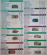 Chacha Food Street menu 1