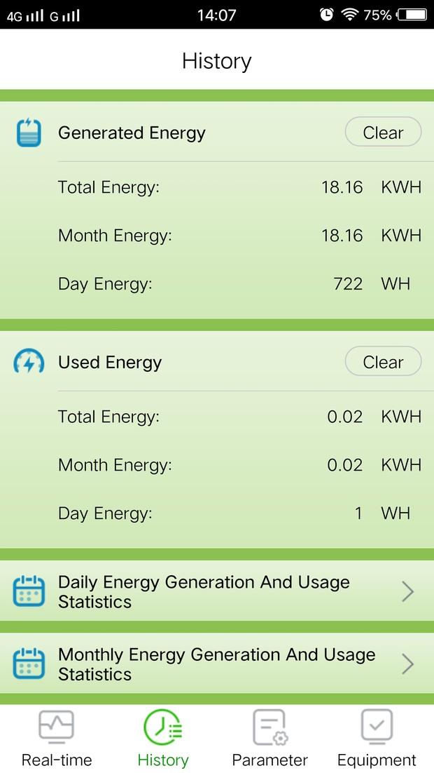 Скриншот MyGreen-SolarMonitor