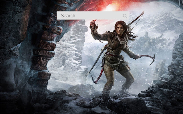 New tab wallpaper Tomb raider