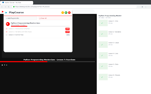 PlayCourse screenshot 1