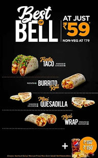 Taco Bell menu 1