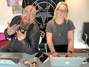SA Satanic Church co-founders  Adri Norton and Riaan Swiegelaar. /facebook