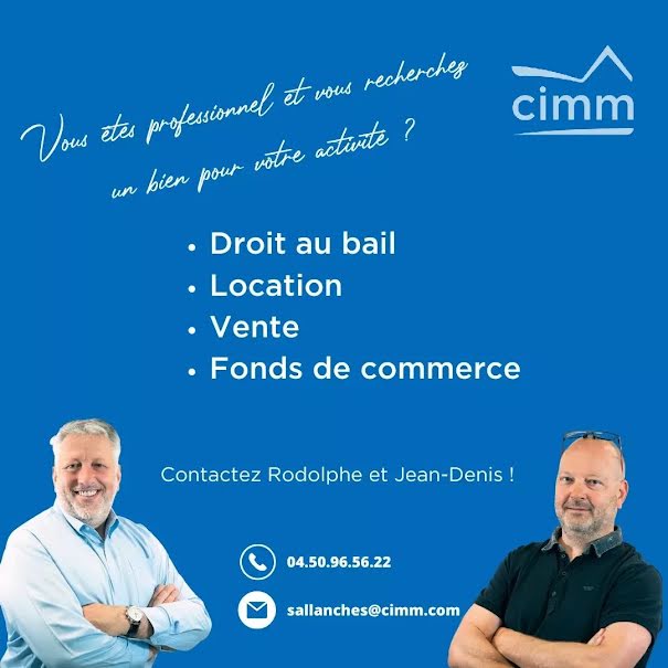 Vente locaux professionnels  490 m² à Sallanches (74700), 110 000 €