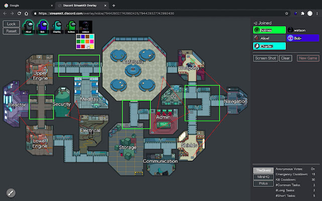 Among Us Discord Overlay