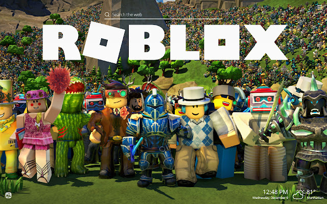 Roblox Hd Wallpapers New Tab Theme - google web store roblox background