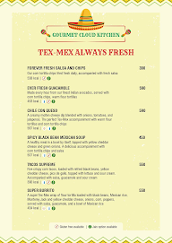 Mexican Tapas Bar - Gourmet Cloud Kitchen menu 3