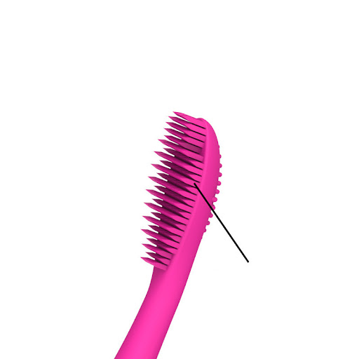 Title 5, Rechargeable Vibrating Electric Silicone Toothb...