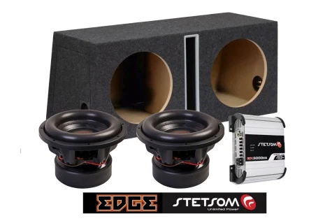 Edge EDP-SPL baspaket 2x12" och Stetom EX3000EQ-2