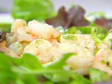 Shrimp Salad with Cucumber and Mint