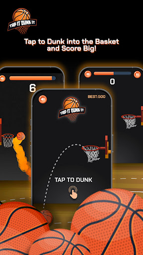 Screenshot Tap & Dunk It - Dunk Shot Hit