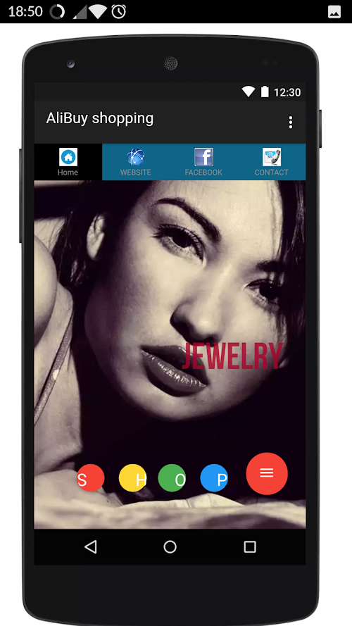 Android application China Shop for Ali screenshort