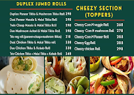 Roll Number menu 3