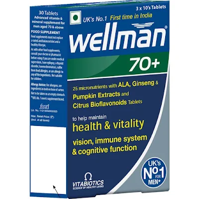 Wellman 70 Plus (Men) Tablet 30's