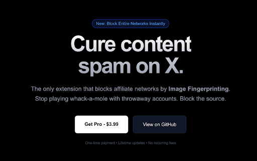 Twitter Affiliate Blocker