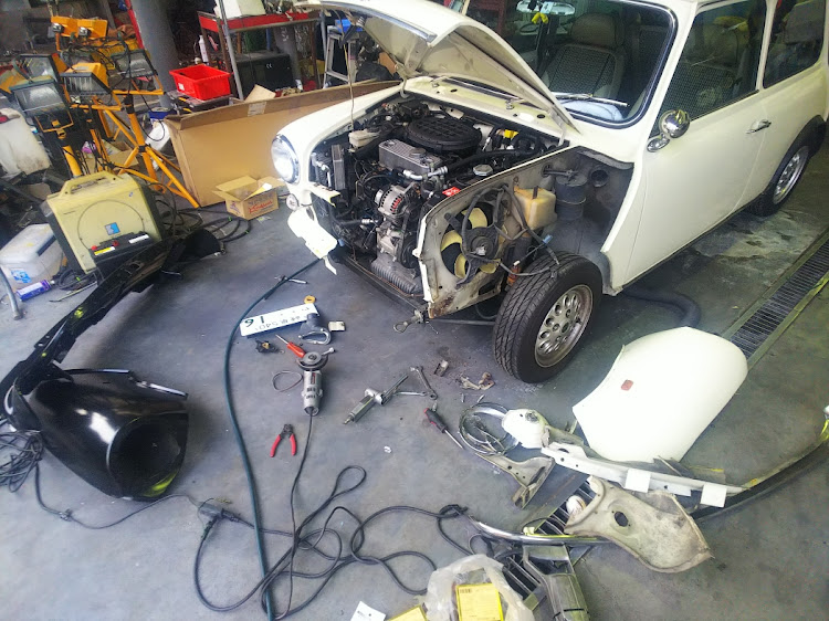 ミニ1.3iのy,tom Z31(トム)さんが投稿したカスタム事例の投稿画像2枚目