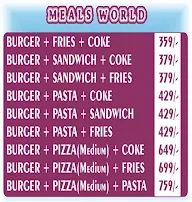 Burger's World menu 7