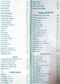 Garden Restaurant menu 4